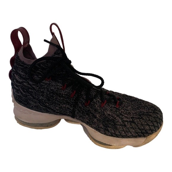 Nike Lebron 15 XV Pride Of Ohio 2017 Black Gray Women’s 8.5/9 Youth 7 897648-003 - Picture 3 of 12